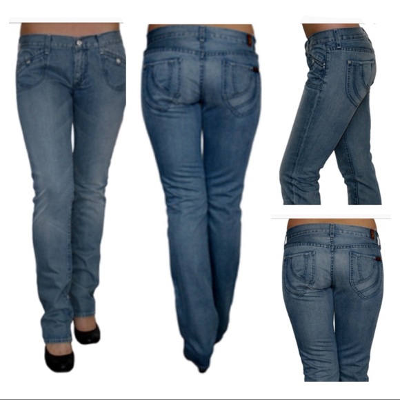 7 for All Mankind Tegan Straight Leg Jeans size 27 - Picture 7 of 7